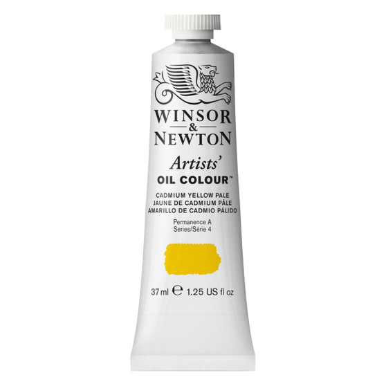 Winsor & Newton Artists Oil Colour 37ml Cadmium Yellow Pale