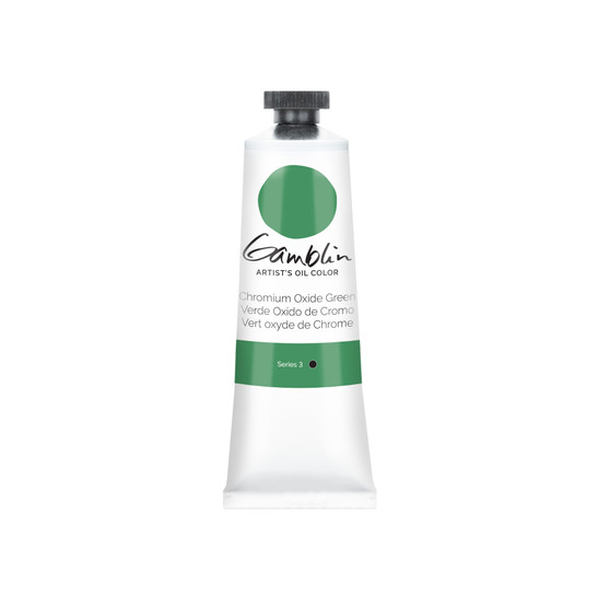 Gamblin Artists Oil Color 37ml Series 3: Chromium Oxide Green