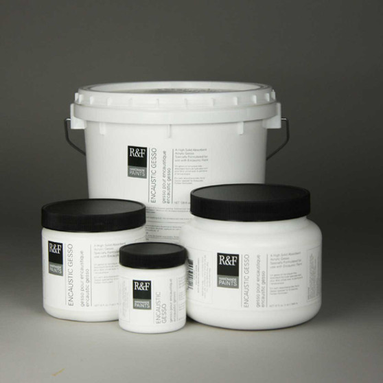 R&F Encaustic Gesso 16oz jar