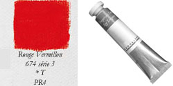 Sennelier Egg Tempera 21ml Series 3: Vermillion Red