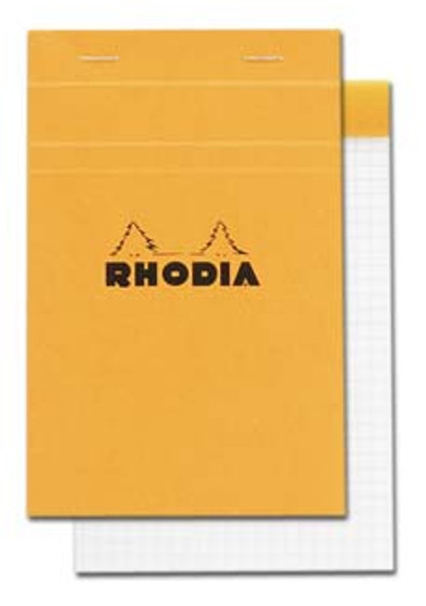 Rhodia Classic Stapled Topbound 4.5x6.7 Grid