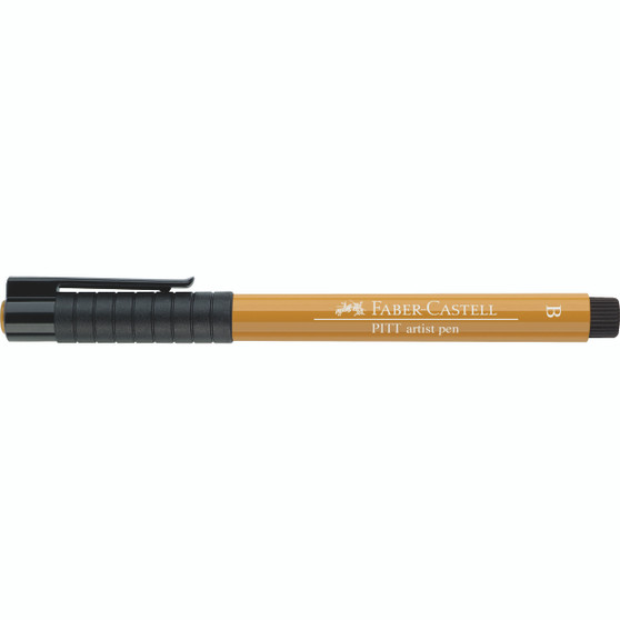 Faber-Castell Pitt Artist Pen Brush Green Gold