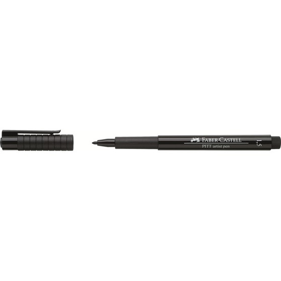 Faber-Castell Pitt Artist Pen Black Bullet Tip 1.5