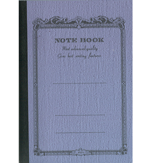 Apica Scrollwork Notebook Lined Light Blue 10x7 52sh