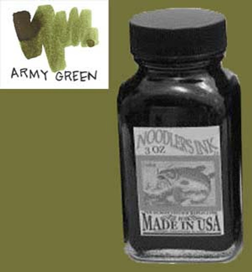 Noodlers Ink 3oz Army Green