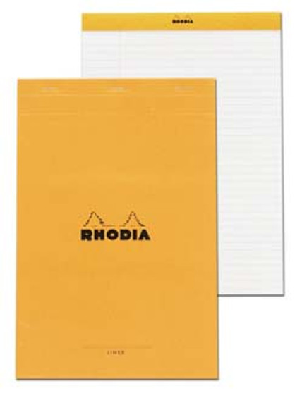 Rhodia Classic Stapled Topbound 8.5x12 Lined