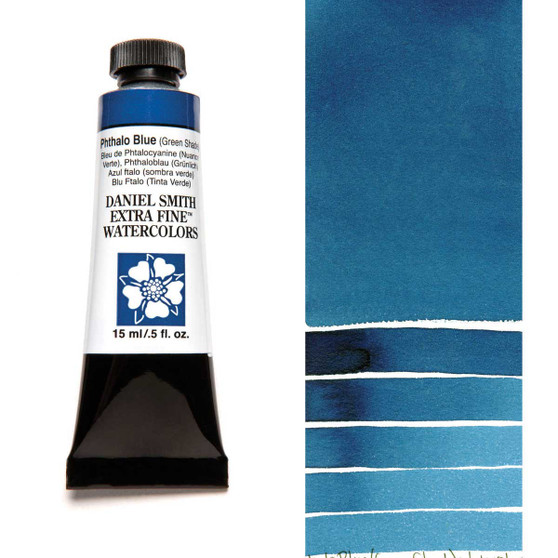 Daniel Smith Extra-Fine Watercolor 15ml Phthalo Blue Green Shade