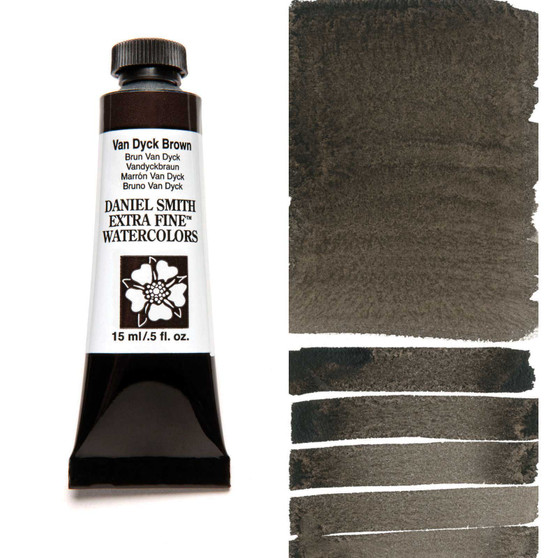 Daniel Smith Extra-Fine Watercolor 15ml Van Dyck Brown