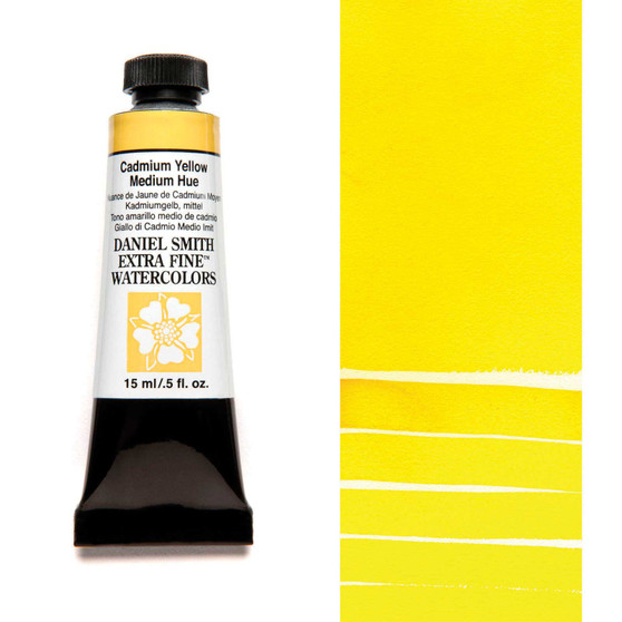 Daniel Smith Extra-Fine Watercolor 15ml Cadmium Yellow Medium Hue