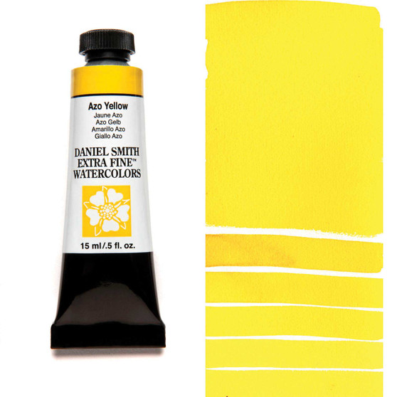 Daniel Smith Watercolor 15ml Azo Yellow