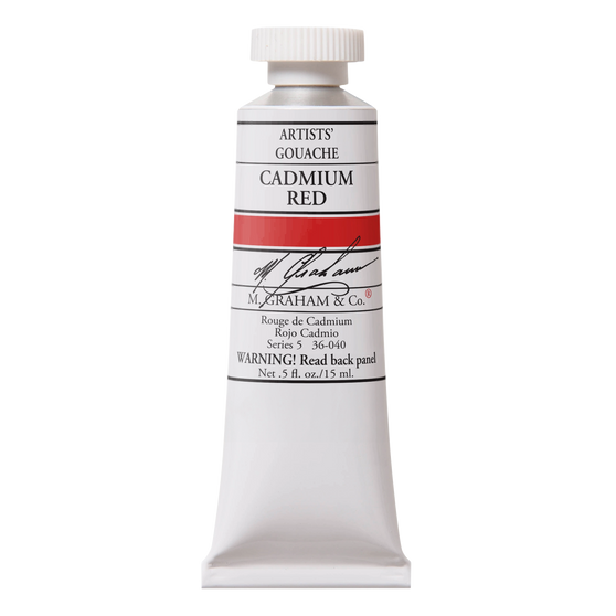 M. Graham Gouache Series 4: 15ml Cadmium Red