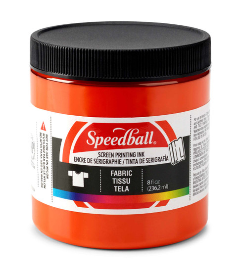 Speedball Screen Ink Fabric 8oz Orange