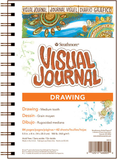 Strathmore Visual Journal Drawing 5.5x8 100lb