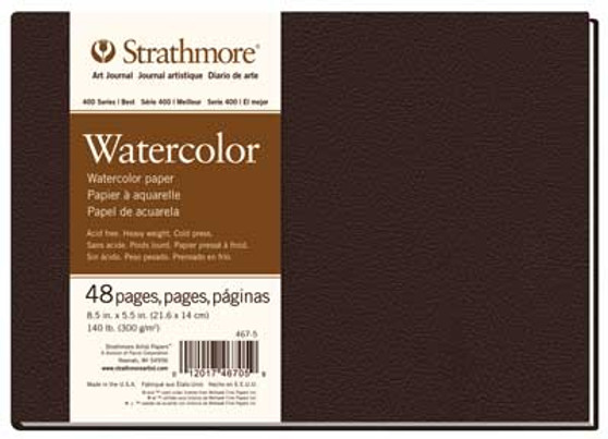 Strathmore 400 Series Watercolor Hardbound Art Journal 8.5x5.5