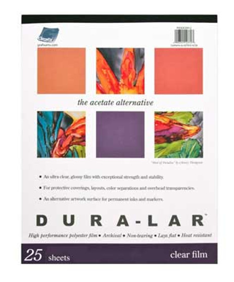 Grafix Dura-Lar Clear 005 Pad 9x12