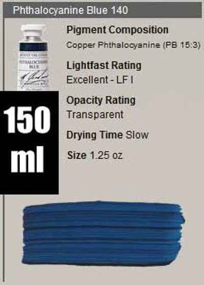 M. Graham Oil 150ml Series 3: Phthalo Blue