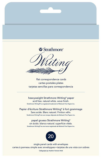 Strathmore Writing Series Flat Cards 4.5x6.25