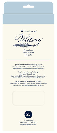 Strathmore Writing Series Envelopes 3.9x8.9 - #9