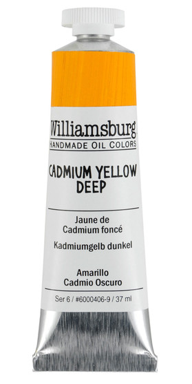 Williamsburg Handmade Oil 37ml Cadmium Yellow Deep