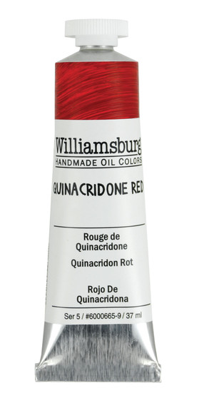 Williamsburg Handmade Oil 37ml Quinacridone Red Rose