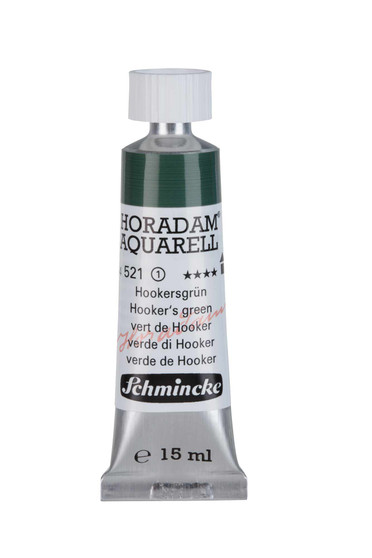 Schmincke Horadam Aquarell 15ml Hookers Green - 521