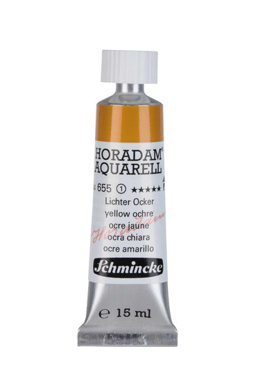 Schmincke Horadam Aquarell 15ml Yellow Ochre - 655