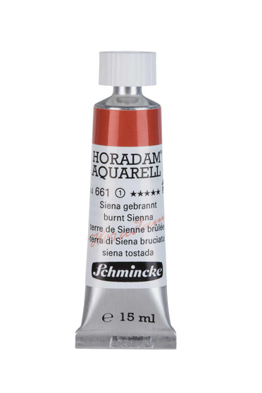 Schmincke Horadam Aquarell 15ml Burnt Sienna - 661