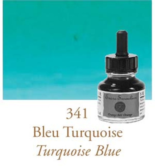 Sennelier Drawing Ink 30ml Turquoise Blue