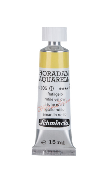 Schmincke Horadam Aquarell 15ml Tube Watercolor Rutile Yellow - 205
