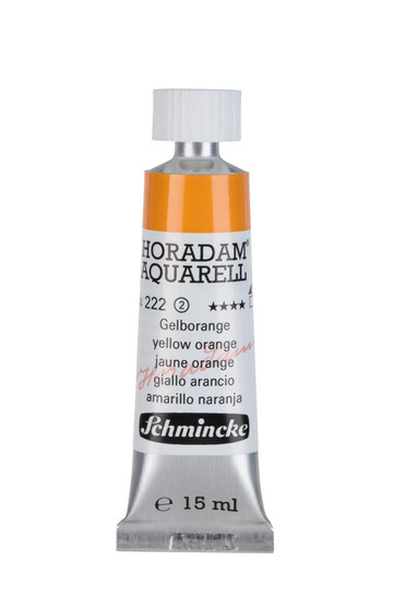 Schmincke Horadam Aquarell 15ml Tube Watercolor Yellow Orange - 222