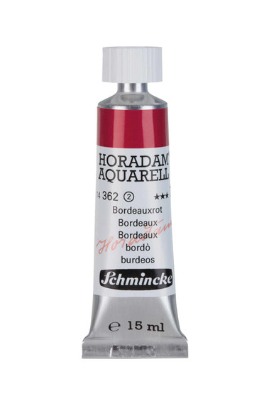 Schmincke Horadam Aquarell 15ml Tube Watercolor Bordeaux - 362