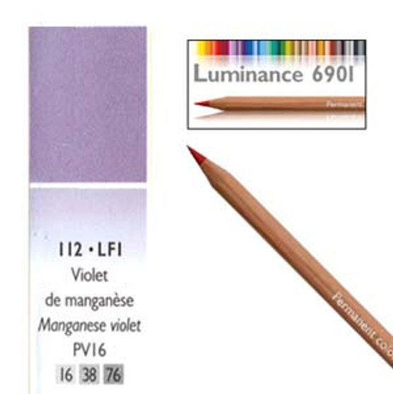 Caran DAche Luminance Colored Pencil Manganese Violet