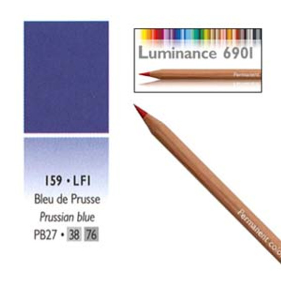 Caran DAche Luminance Colored Pencil Prussian Blue