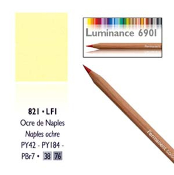 Caran DAche Luminance Colored Pencil Naples Ochre