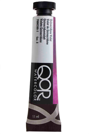 QoR Watercolor 11ml tube Quinacridone Violet