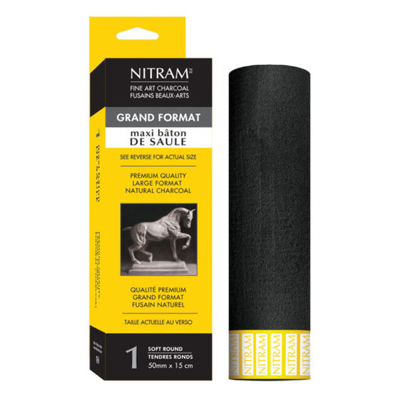 Nitram Maxi Bton de Saule Soft Round 50mm - Single Stick