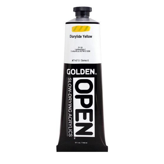 Golden Open Acrylic 5oz Diarylide Yellow