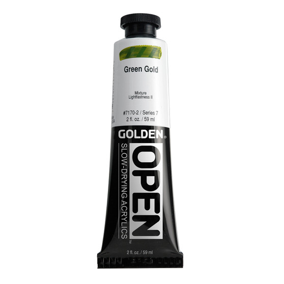 Golden Open Acrylic 2oz Green Gold