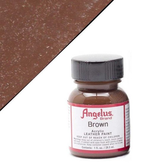 Angelus Leather Paint 1oz Brown