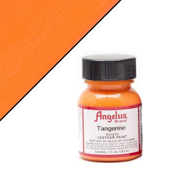 Angelus Leather Paint 1oz Tangerine