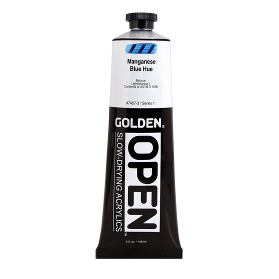 Golden Open Acrylic 5oz Manganese Blue Hue