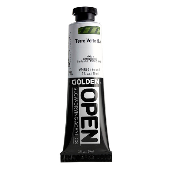 Golden Open Acrylic 2oz Terre Verte Hue