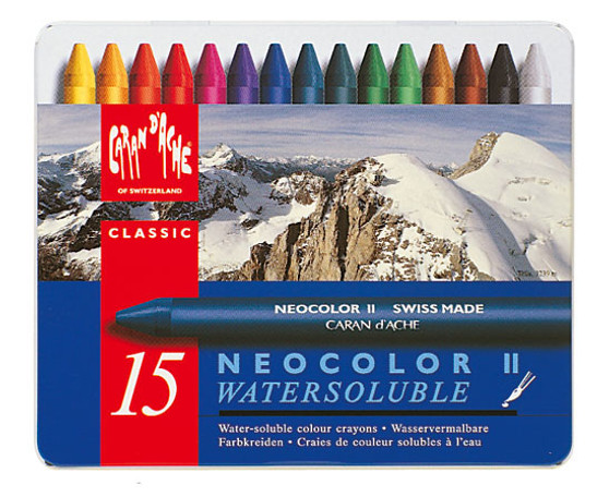 Caran d'Ache Neocolor II 15 Color Set