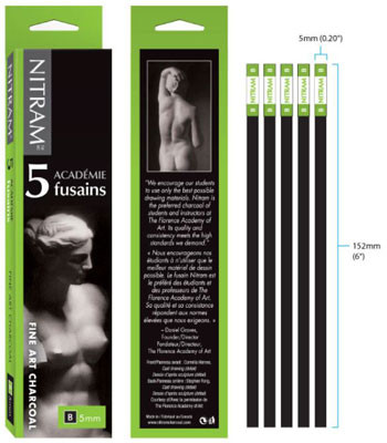 Nitram Charcoal 5pk B Soft