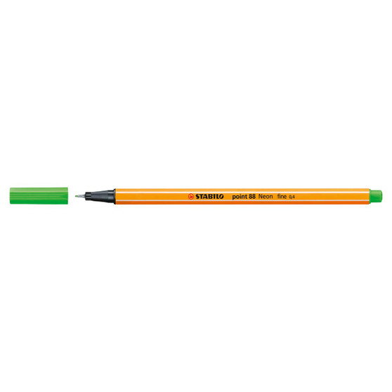 Stabilo Pen 88 Fineliner Neon Green