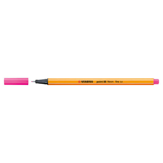 Stabilo Pen 88 Fineliner Neon Pink Stabilo Pen 88 Fineliner Neon Pink