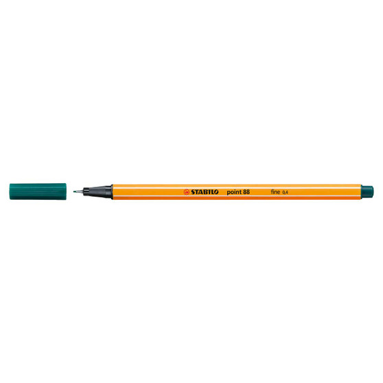 Stabilo Pen 88 Fineliner Pine Green