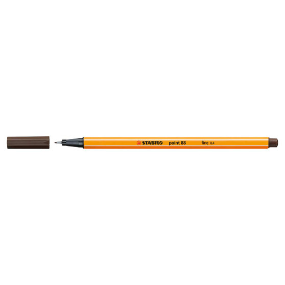 Stabilo Pen 88 Fineliner Umber