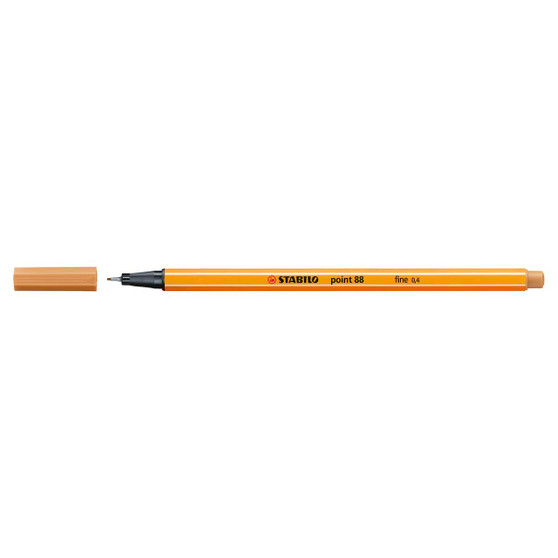 Stabilo Pen 88 Fineliner Dark Ochre