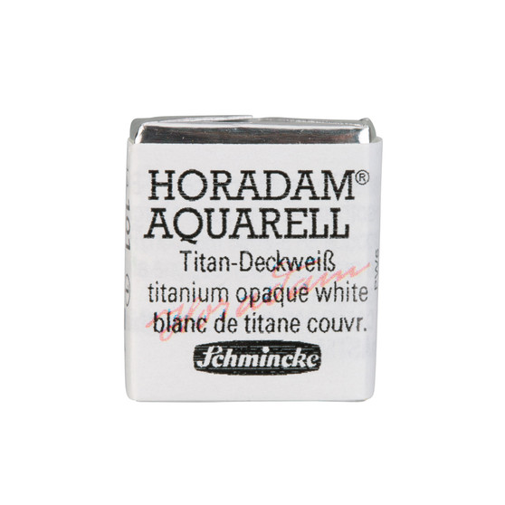 Schmincke Horadam Aquarell Half-Pan Titanium White- 101
